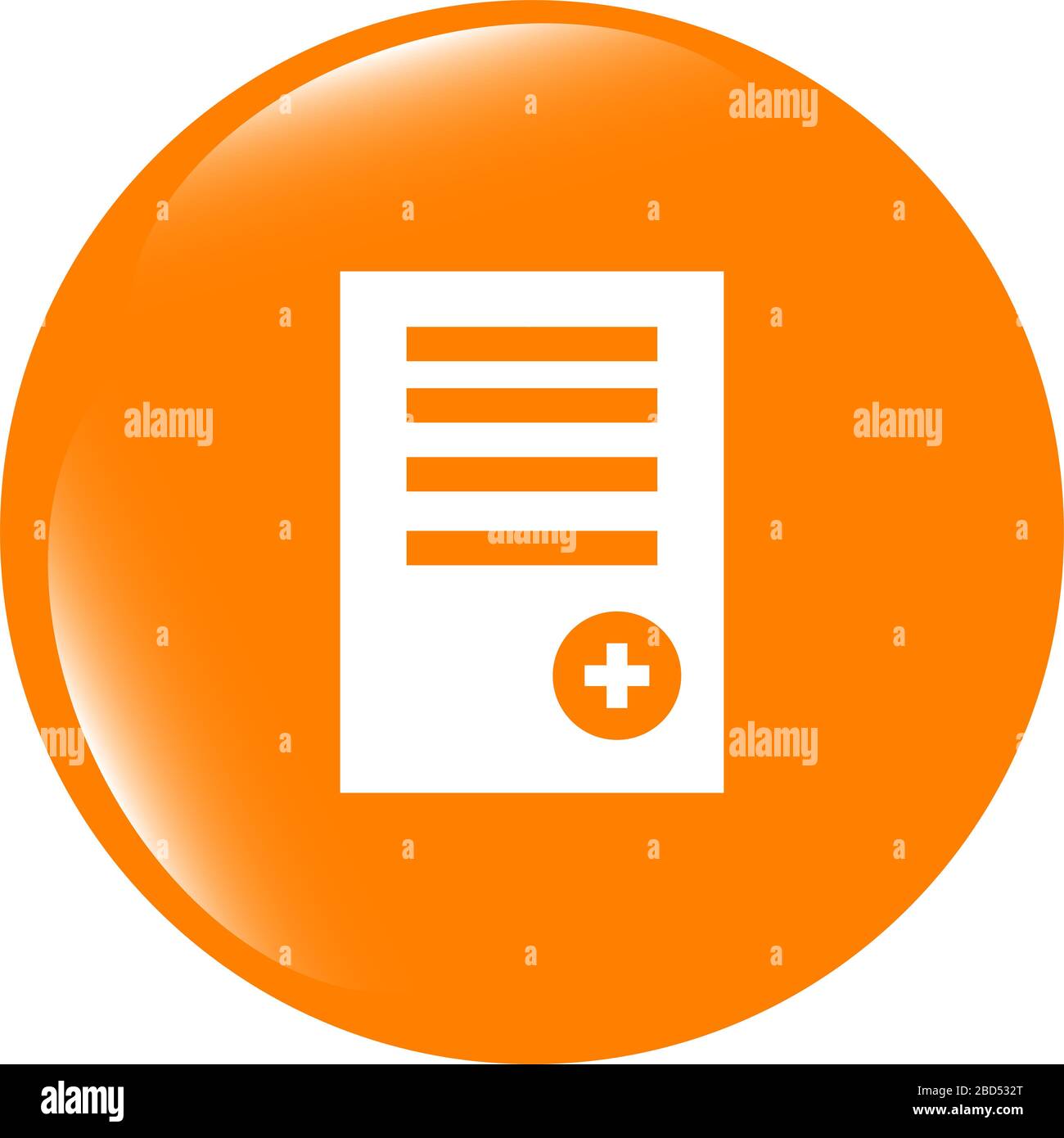 Text file sign icon. Add File document symbol. Modern UI website Stock ...