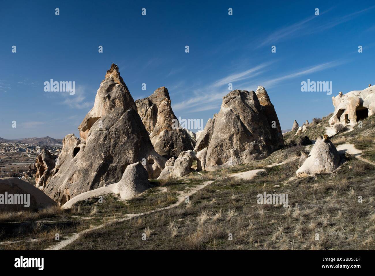 Scene from Cappadocia in Turkey Stock Photo - Alamy