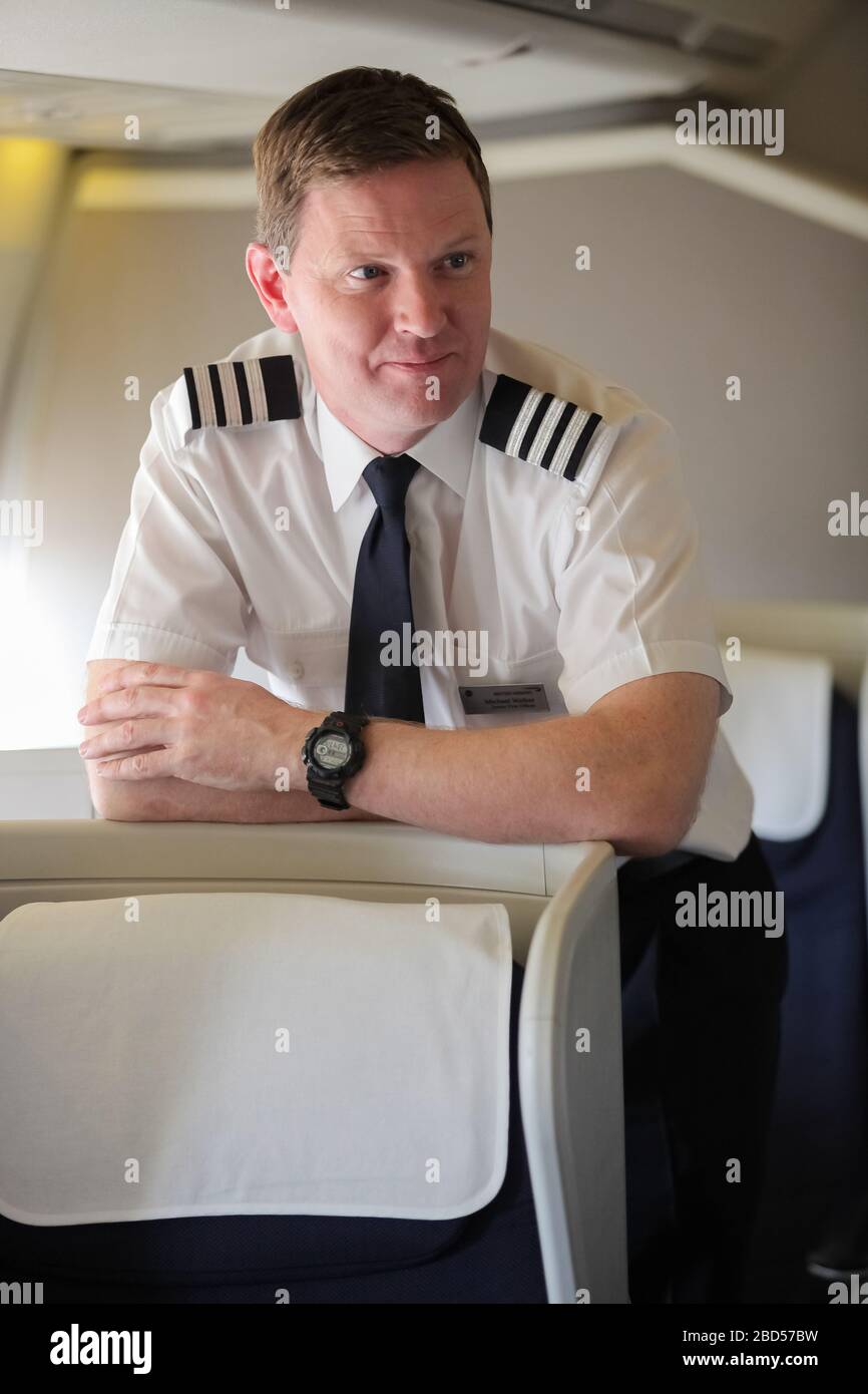 Johannesburg, South Africa May 08 2012 British Airways Middle Aged