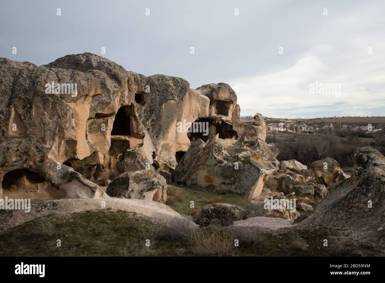 Scene from Cappadocia in Turkey Stock Photo - Alamy