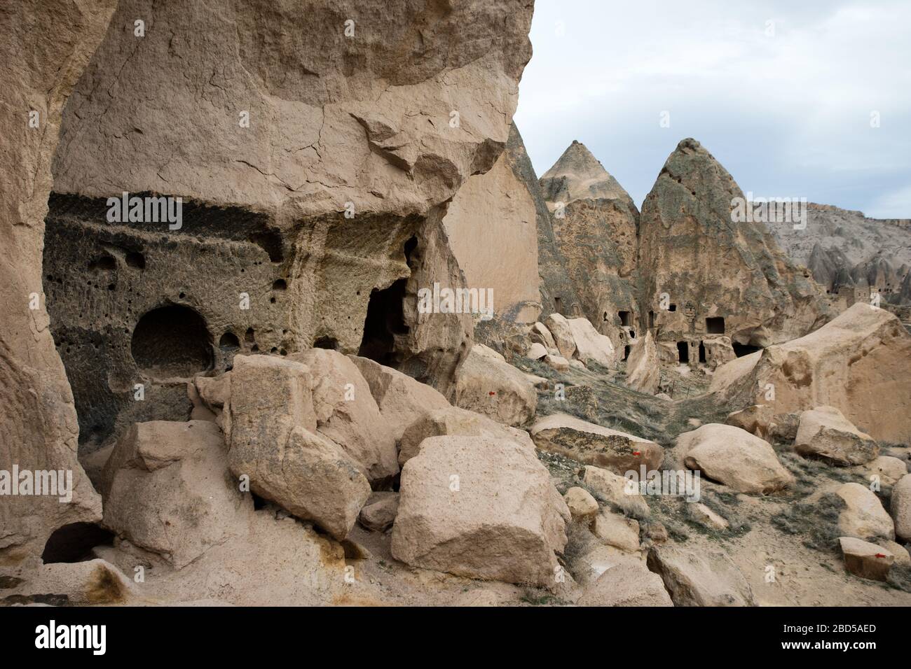 Scene from Cappadocia in Turkey Stock Photo - Alamy