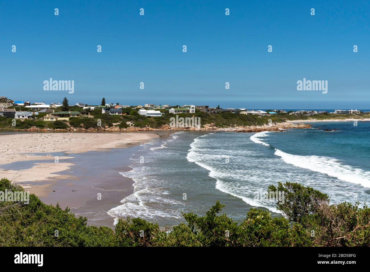 Rooiels Western Cape, South Africa. 2019. Rooi Els a small seaside development off Clarence Drive a scenic highway in the Overberg region. South Afric Stock Photo