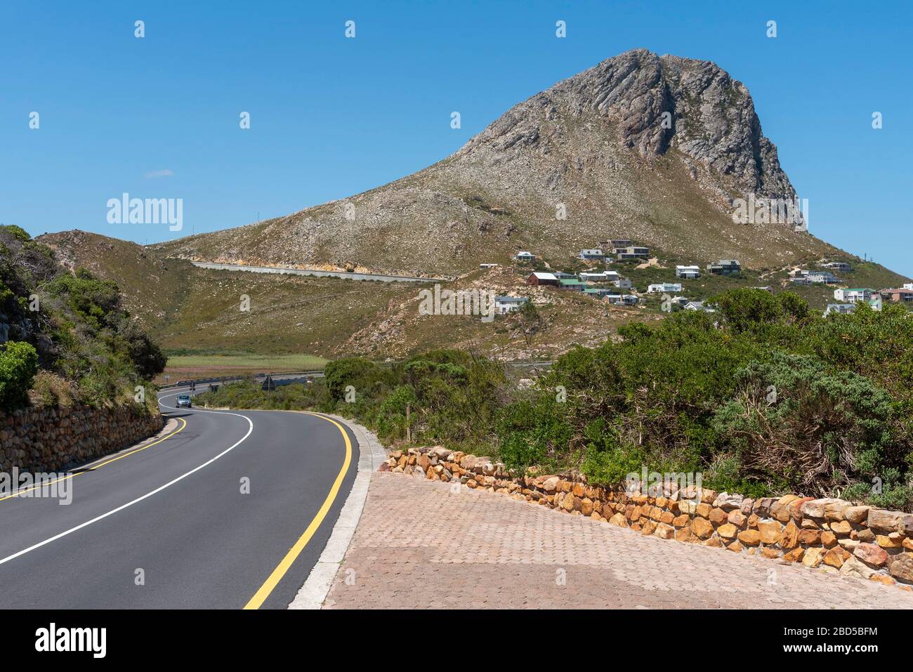 Rooiels Western Cape, South Africa. 2019. Rooi Els a small seaside development off Clarence Drive a scenic highway in the Overberg region. South Afric Stock Photo