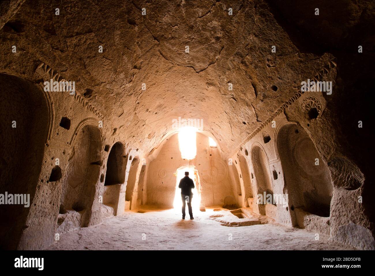 Scene from Cappadocia in Turkey Stock Photo - Alamy