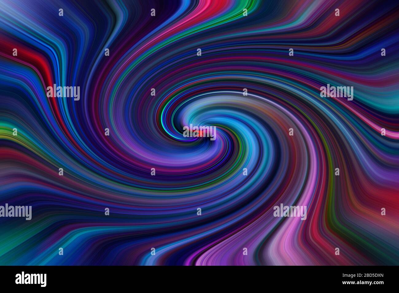 Abstract colorful background with blue spirals Stock Photo - Alamy