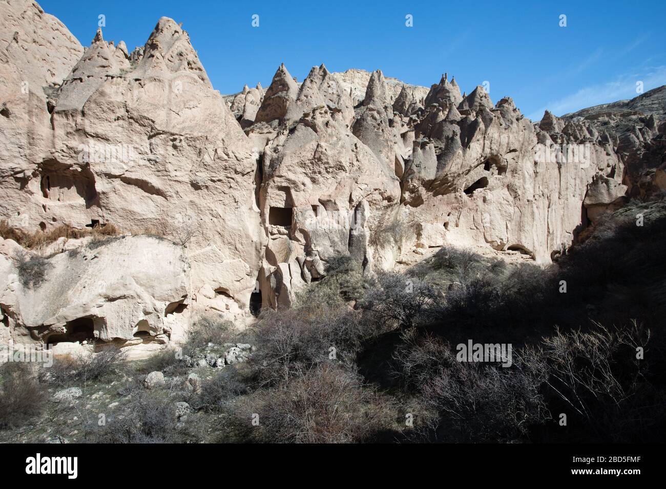 Scene from Cappadocia in Turkey Stock Photo - Alamy