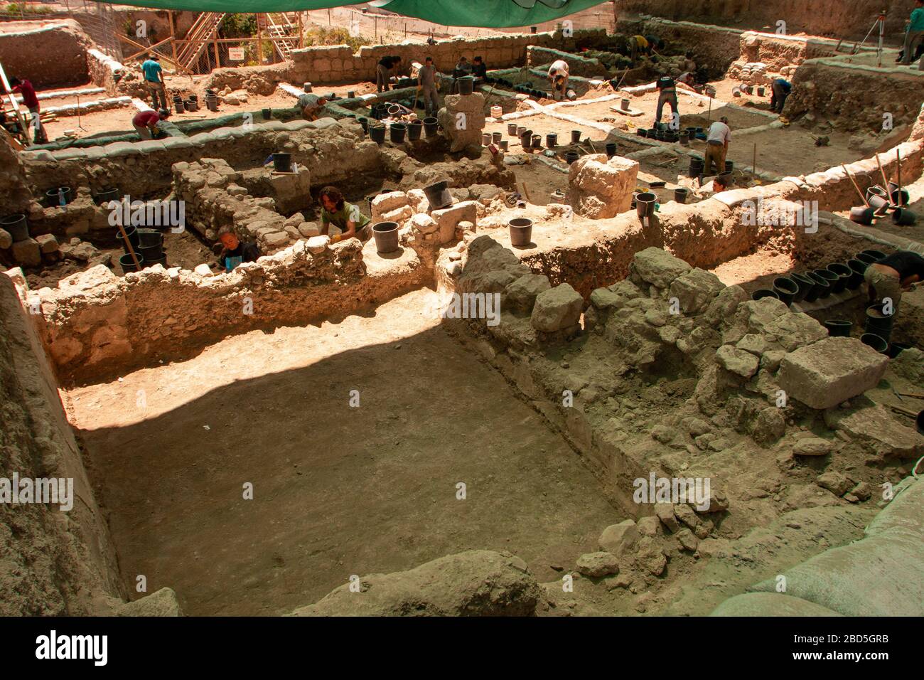 Excavations at the City of David Jerusalem, Israel Stock Photo - Alamy