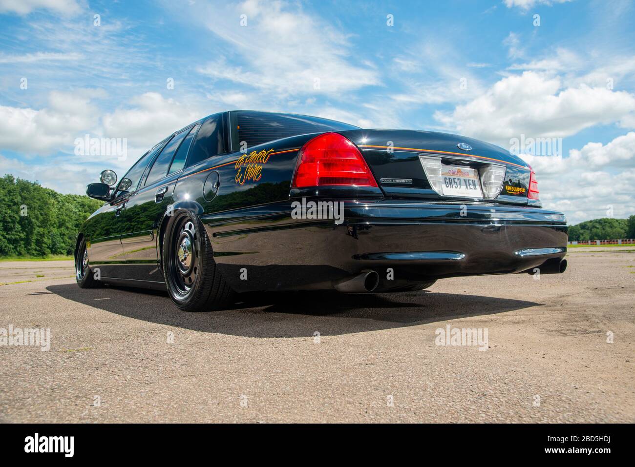 2007 Ford Crown Victoria P71 American Police car Stock Photo