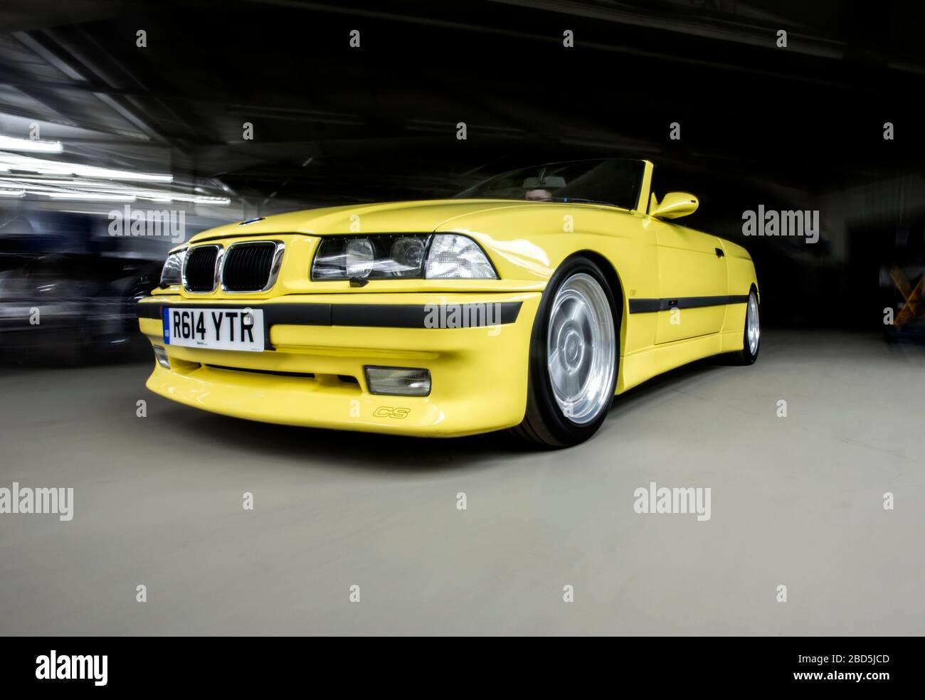 AC Schnitzer BMW E36 M3 Convertible 1990s retro car Stock Photo