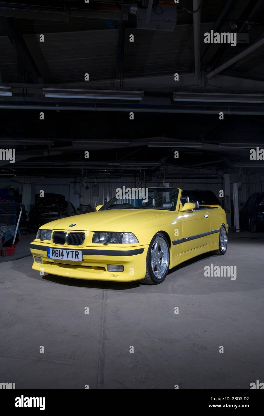 AC Schnitzer BMW E36 M3 Convertible 1990s retro car Stock Photo - Alamy