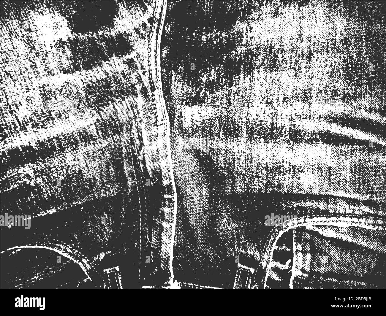 Distress grunge vector texture of fabric,jeans, bag, sack, sac, sackcloth,  bagging, sacking. Black and white background. EPS 8 illustration Stock  Vector Image & Art - Alamy