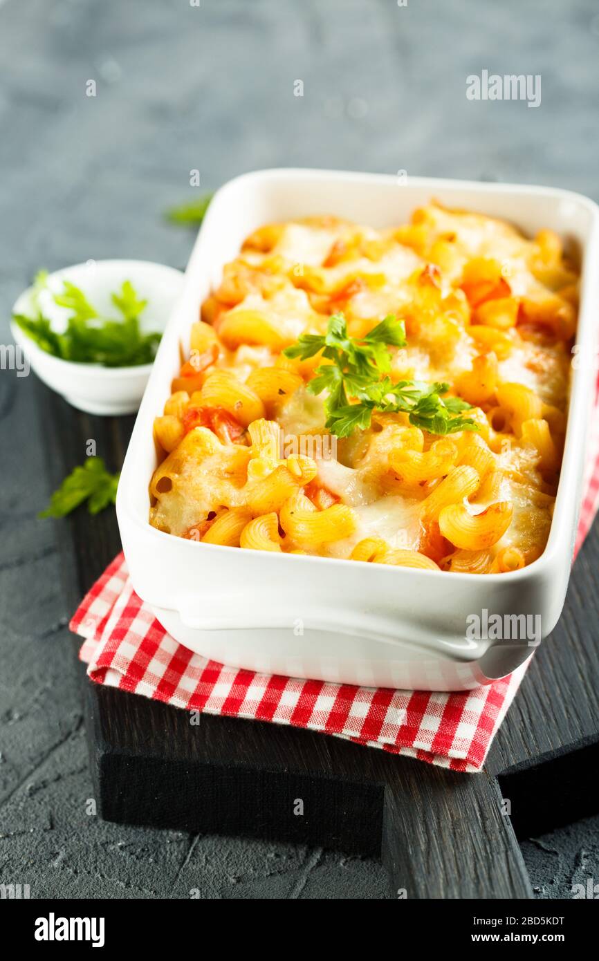 Garlic Cheddar Chicken Bake Hi res Stock Photography And Images Alamy