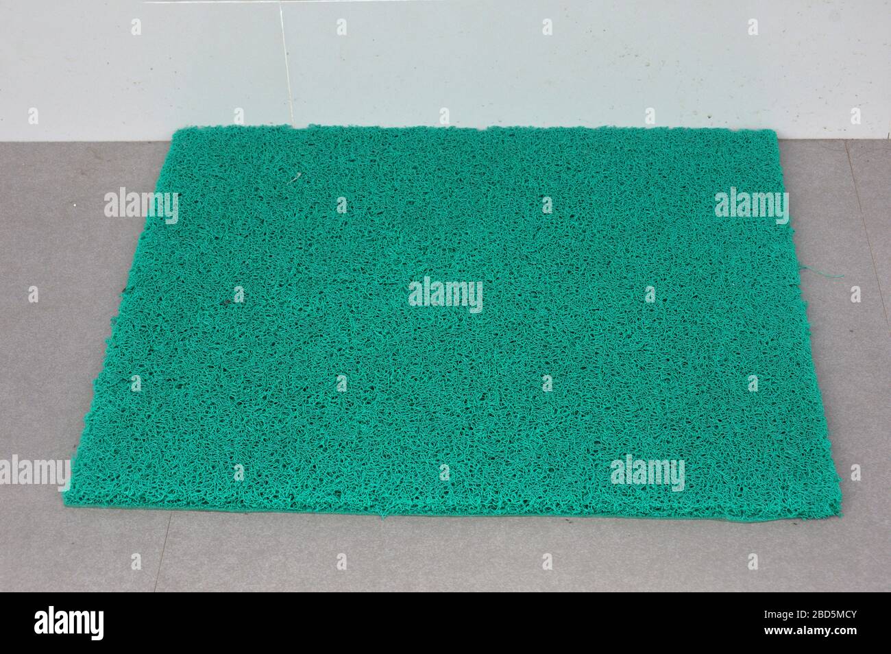 pattern of green rubber mat on the floor Stock Photo Alamy