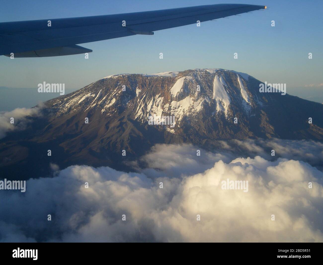 View of Kilimanjaro mountain, Tanzania, Africa Stock Photo