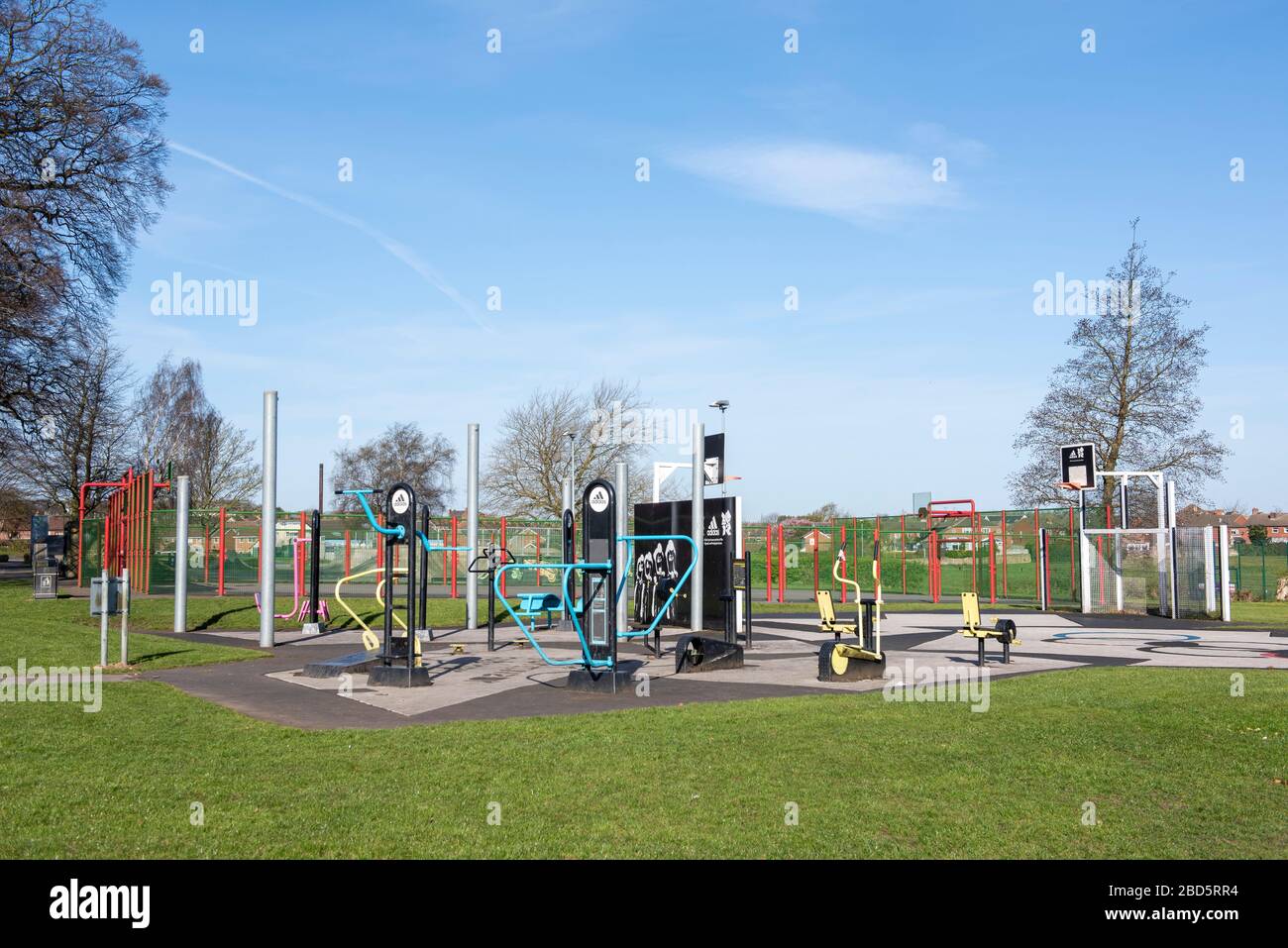 Playground at Sutton Lawn, captured during the Covid19 lockdown, April