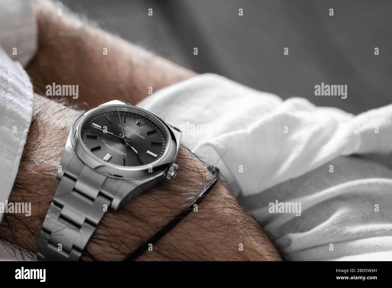 Rolex Wrist High Resolution Stock Photography And Images Alamy