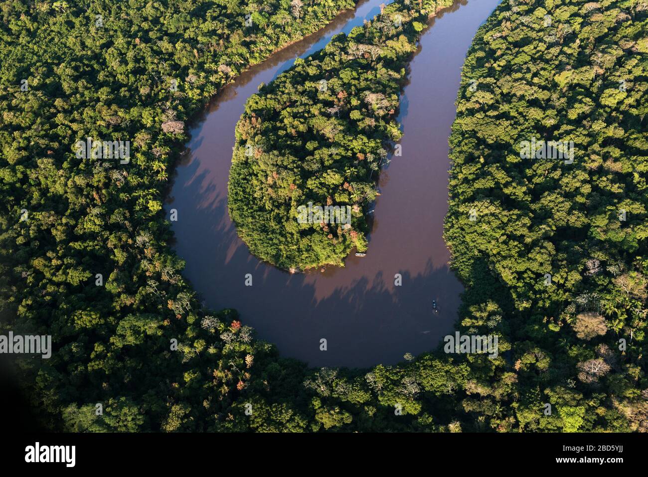 Aquidauana River in South Pantanal, Brazil Stock Photo