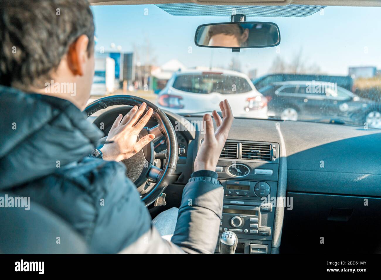 Car honk horn hand hires stock photography and images Alamy