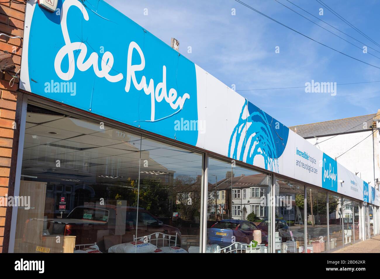 SouthendonSea, UK. 7th Apr, 2020. A Sue Ryder charity shop in