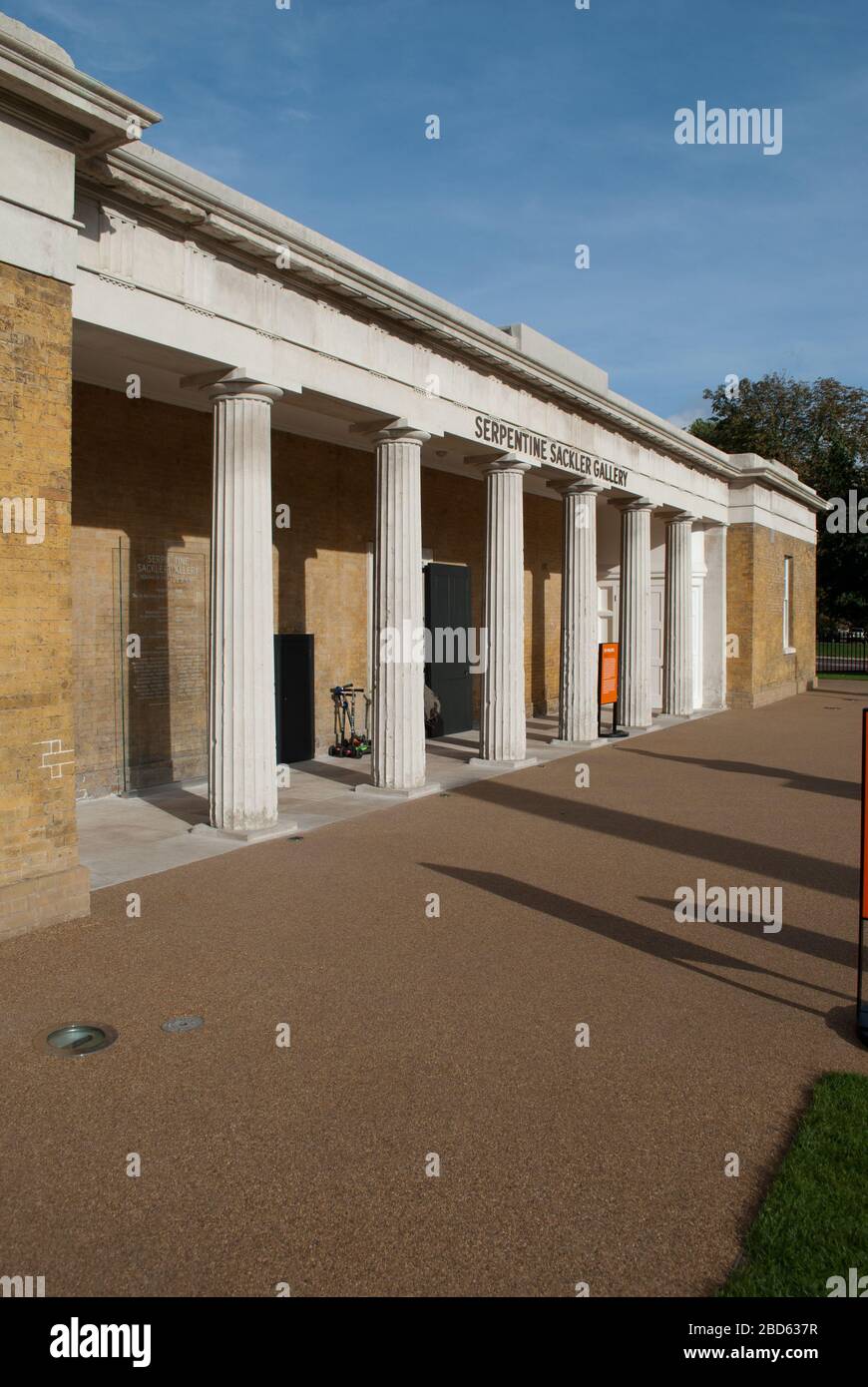 1800s Gun Powder Store Serpentine Sackler Galllery, Kensington Gardens, London, W2 Stock Photo