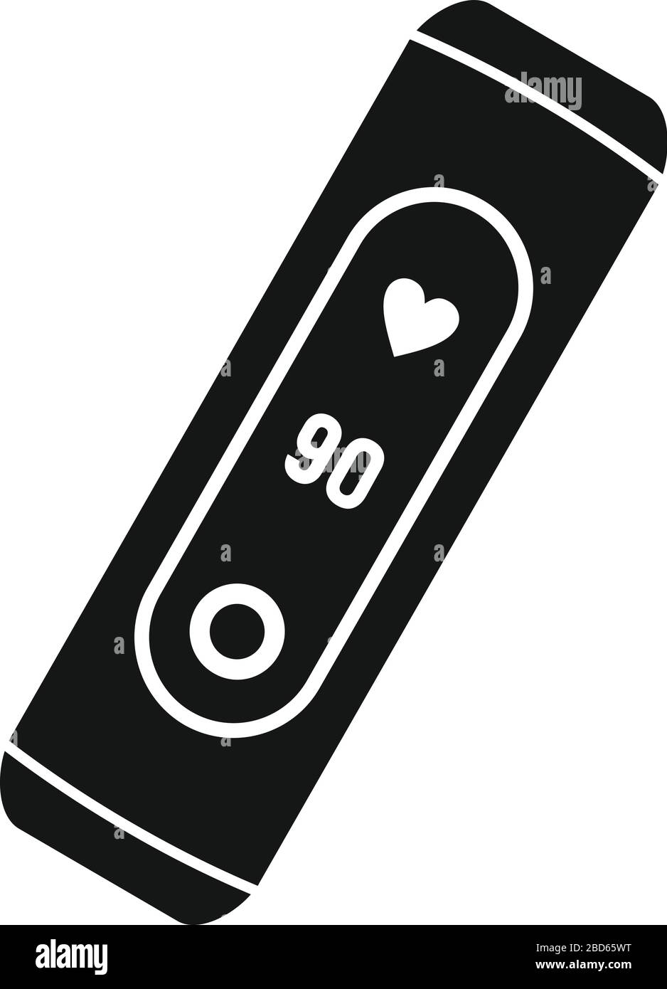 Technology smart bracelet icon. Simple illustration of technology smart