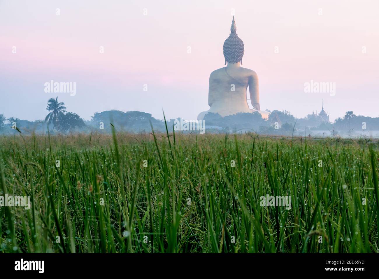 Wat Muang, Ang Thong, Thailand Stock Photo