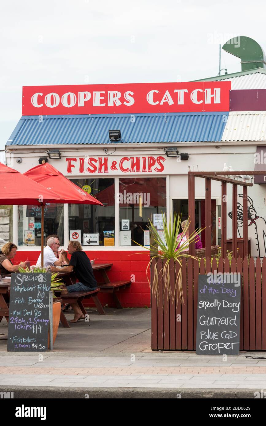 Fish and chip retaurant hires stock photography and images Alamy