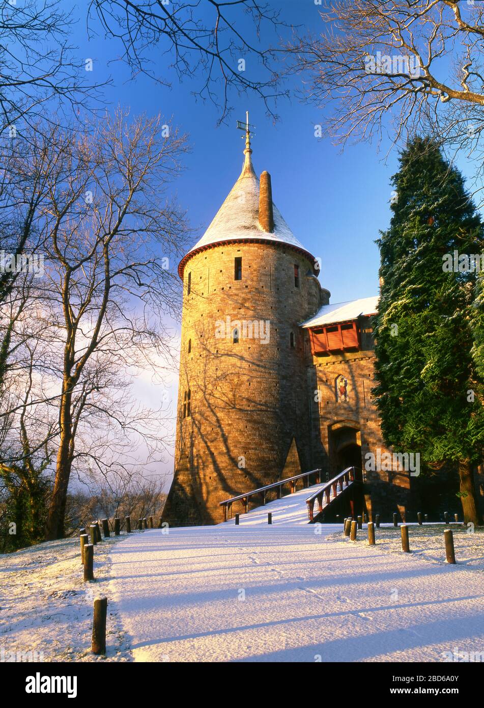 Castle Coch, Castell Coch, The Red Castle, Tongwynlais, Cardiff, Wales, UK Stock Photo