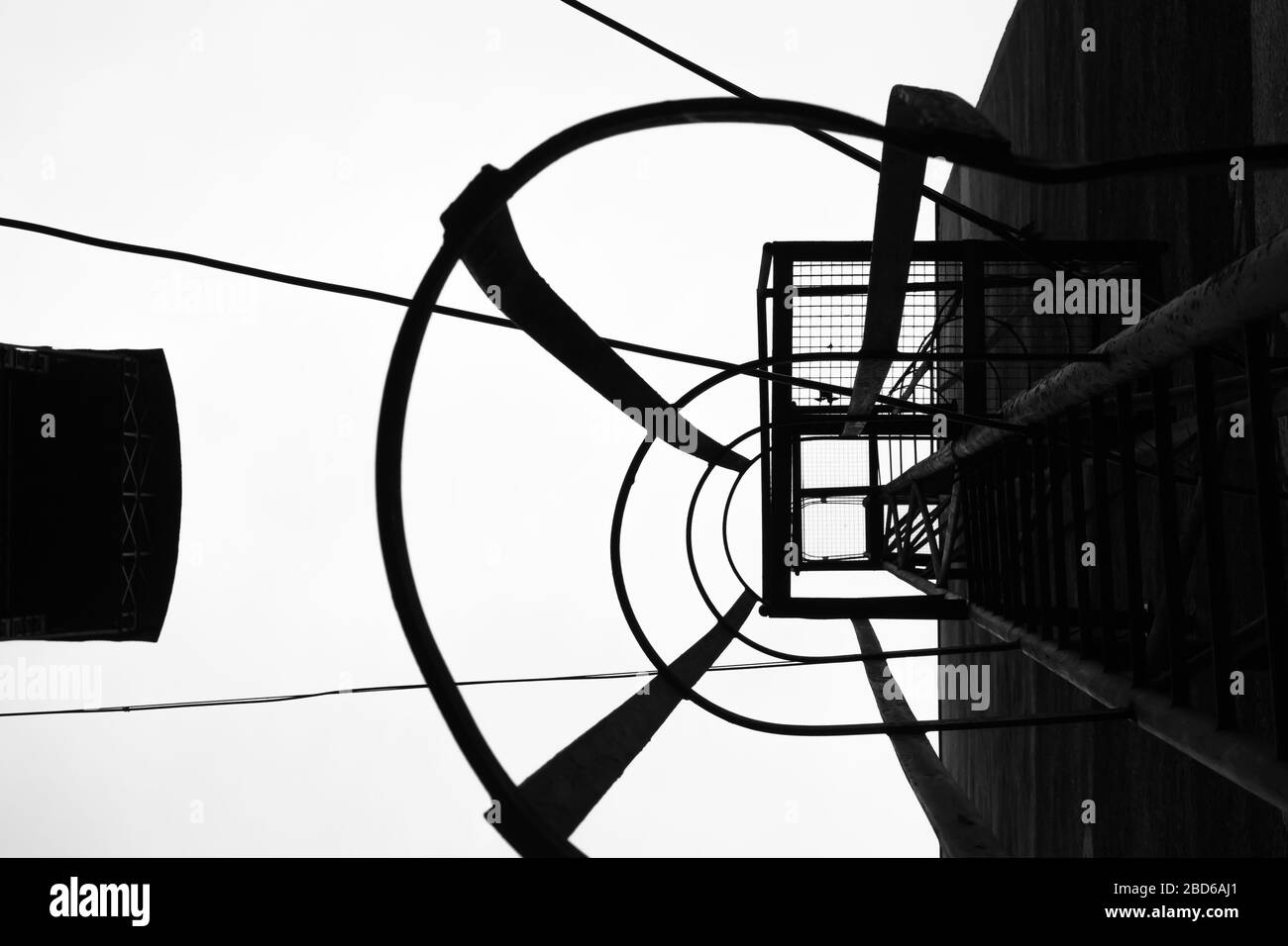 Black and white exterior industrial hi-res stock photography and images ...