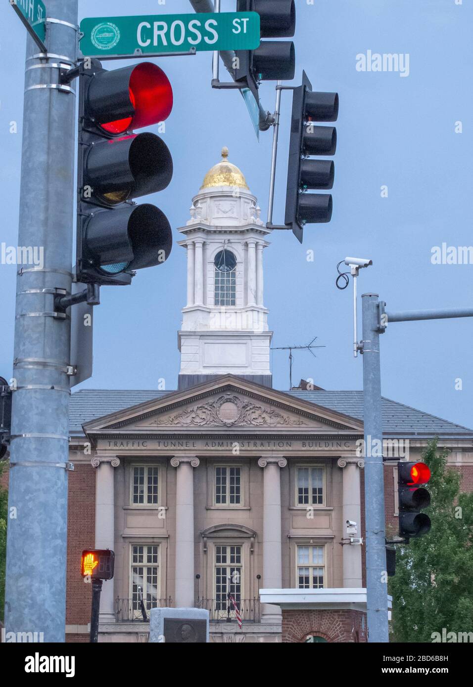 Traffic Tunnel Administration Building in the North End, Boston