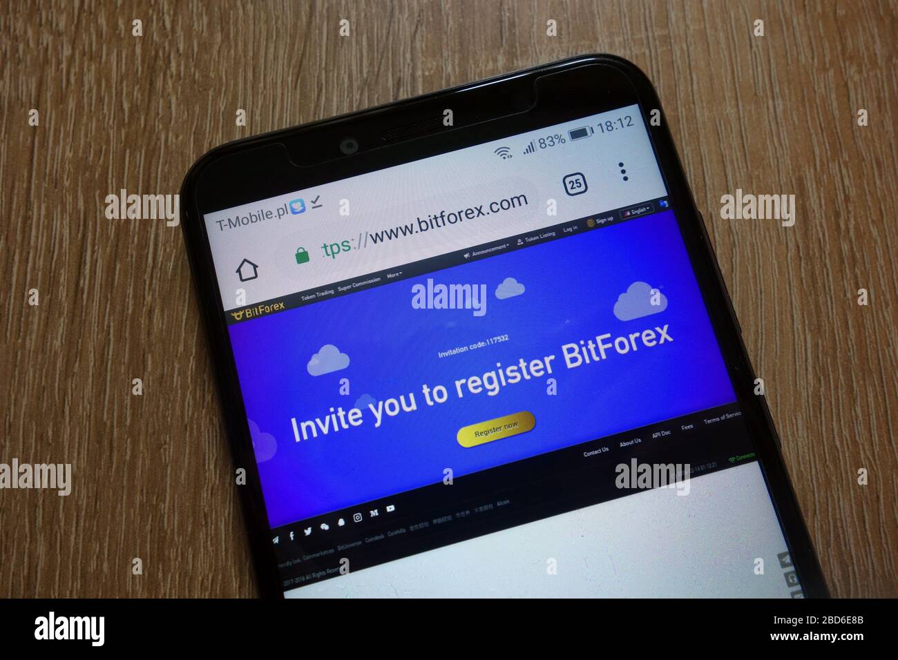 Bitforex token crypto hi-res stock photography and images - Alamy