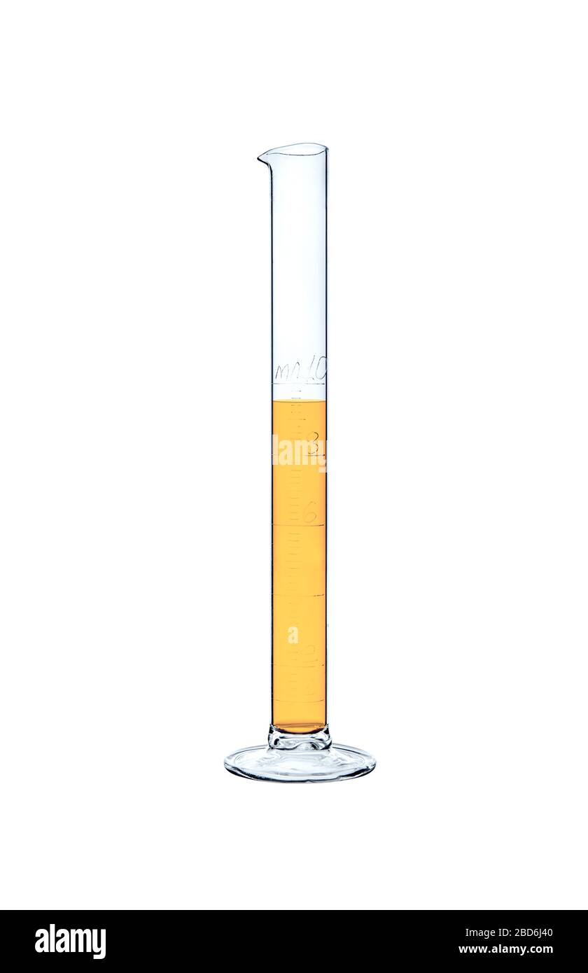 Beaker test tube laboratory yellow hi-res stock photography and images ...