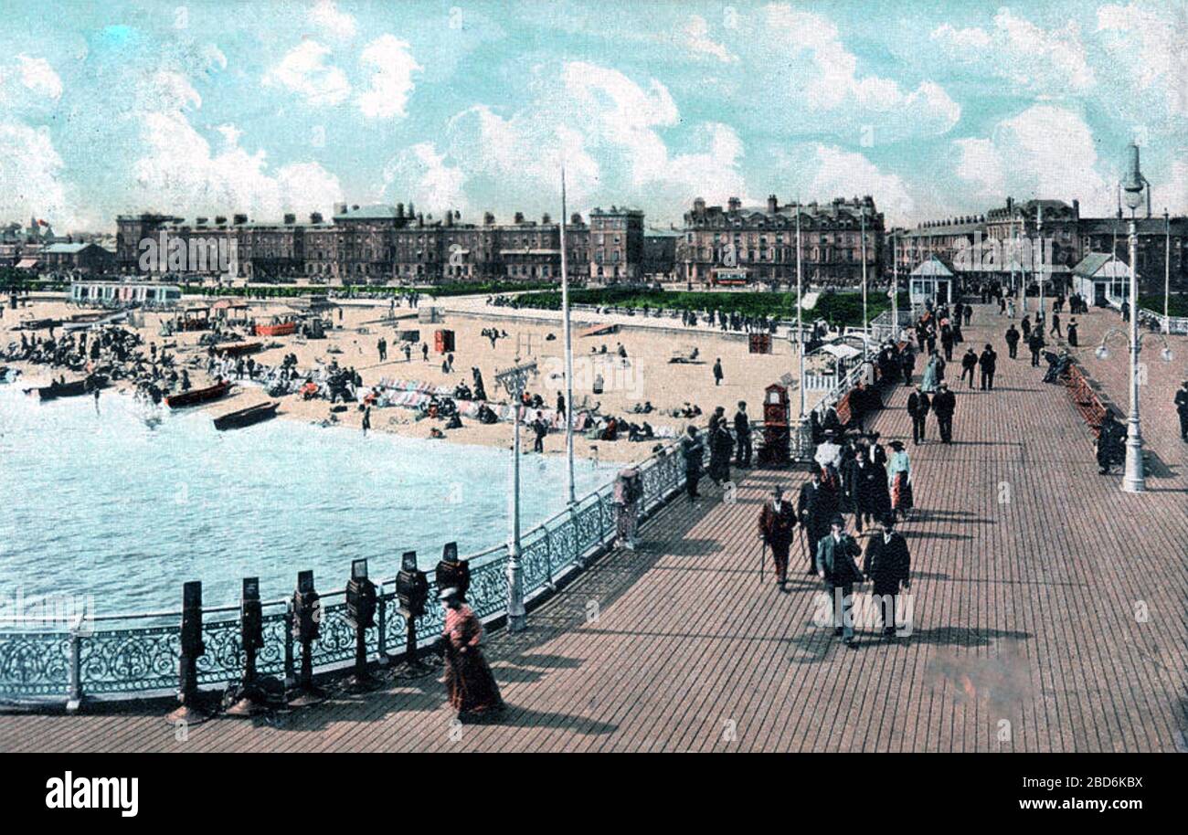 YARMOUTH, England, in the early 1900s Stock Photo