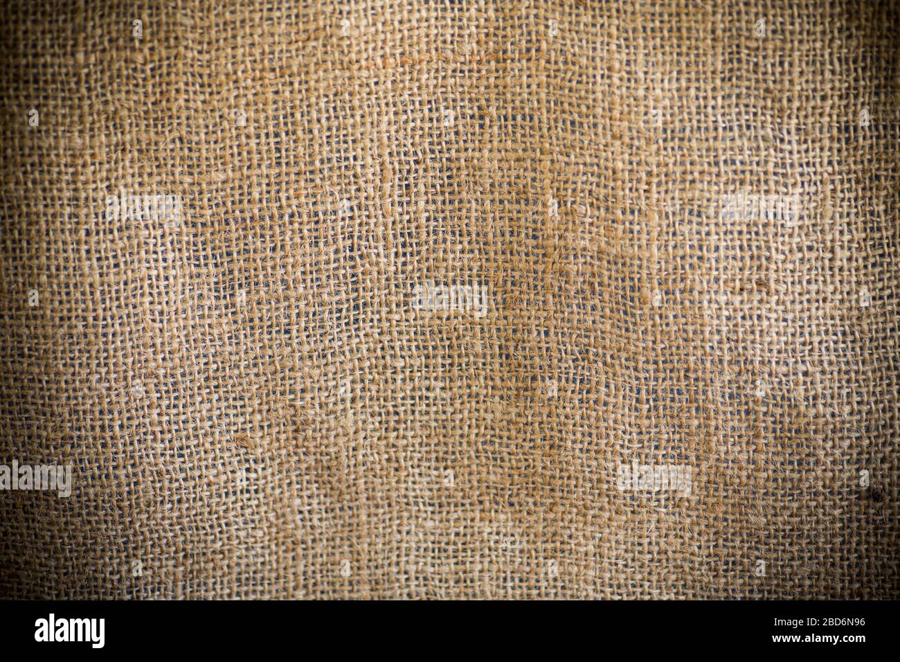 rough jute burlap fabric background, closeup Stock Photo - Alamy
