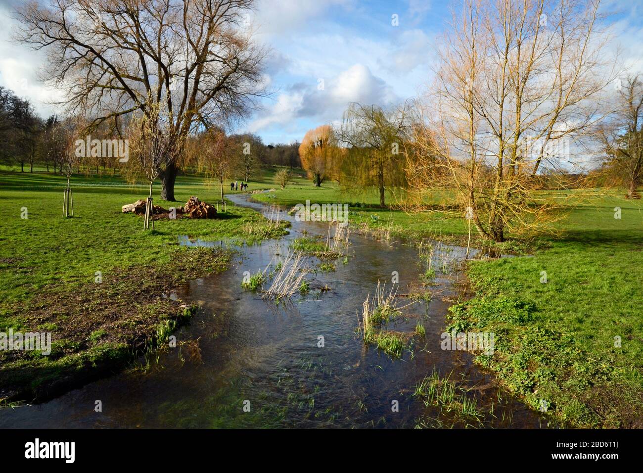 Hughenden valley high buckinghamshire hires stock photography