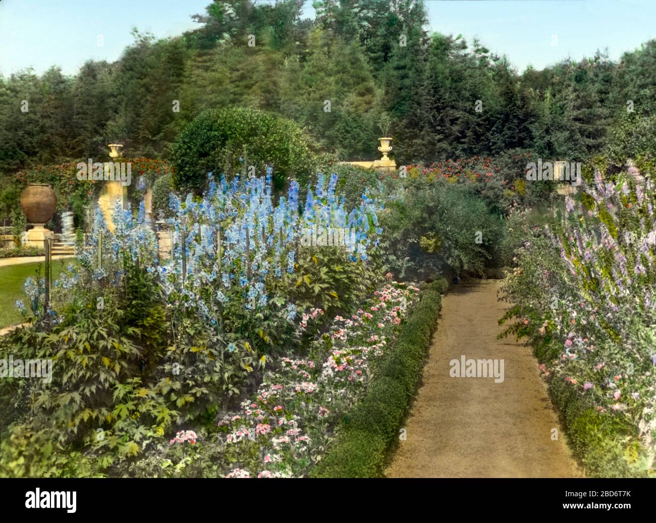 Italian Garden Pathway, "Weld" Estate, home of Larz and Isabel Anderson, 151 Newton Street