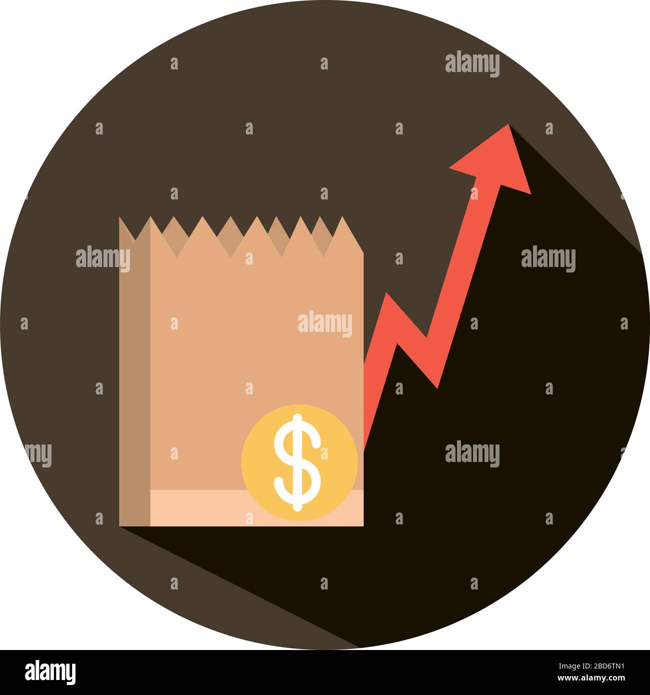 Business graphic chart going up Stock Vector Images Alamy