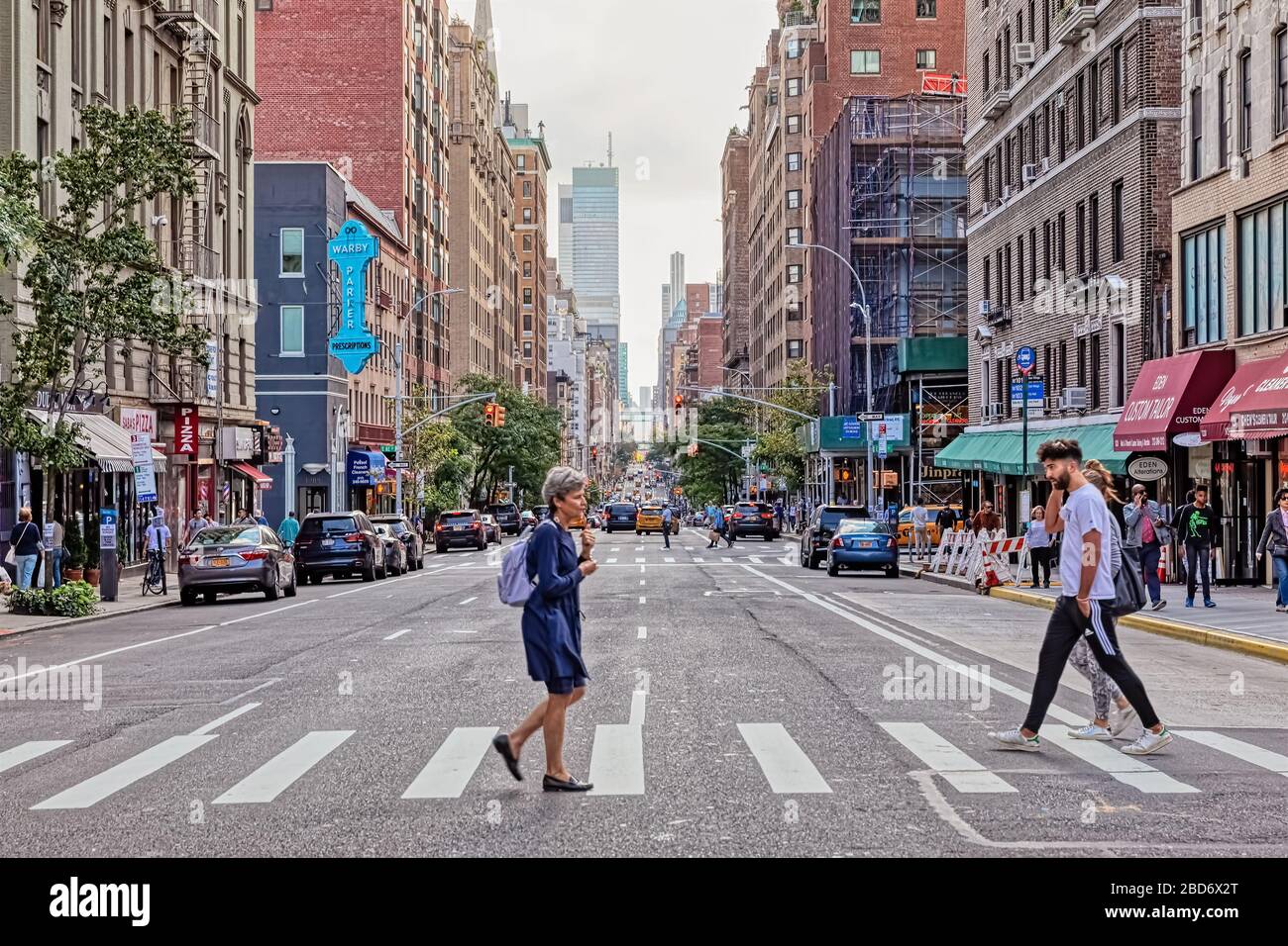 Lexington Avenue in New York Stock Photo - Alamy