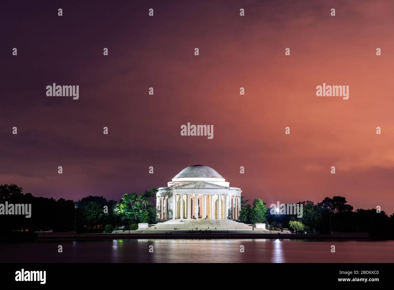 Thomas Jefferson memorial Washington DC, United States of America Stock Photo