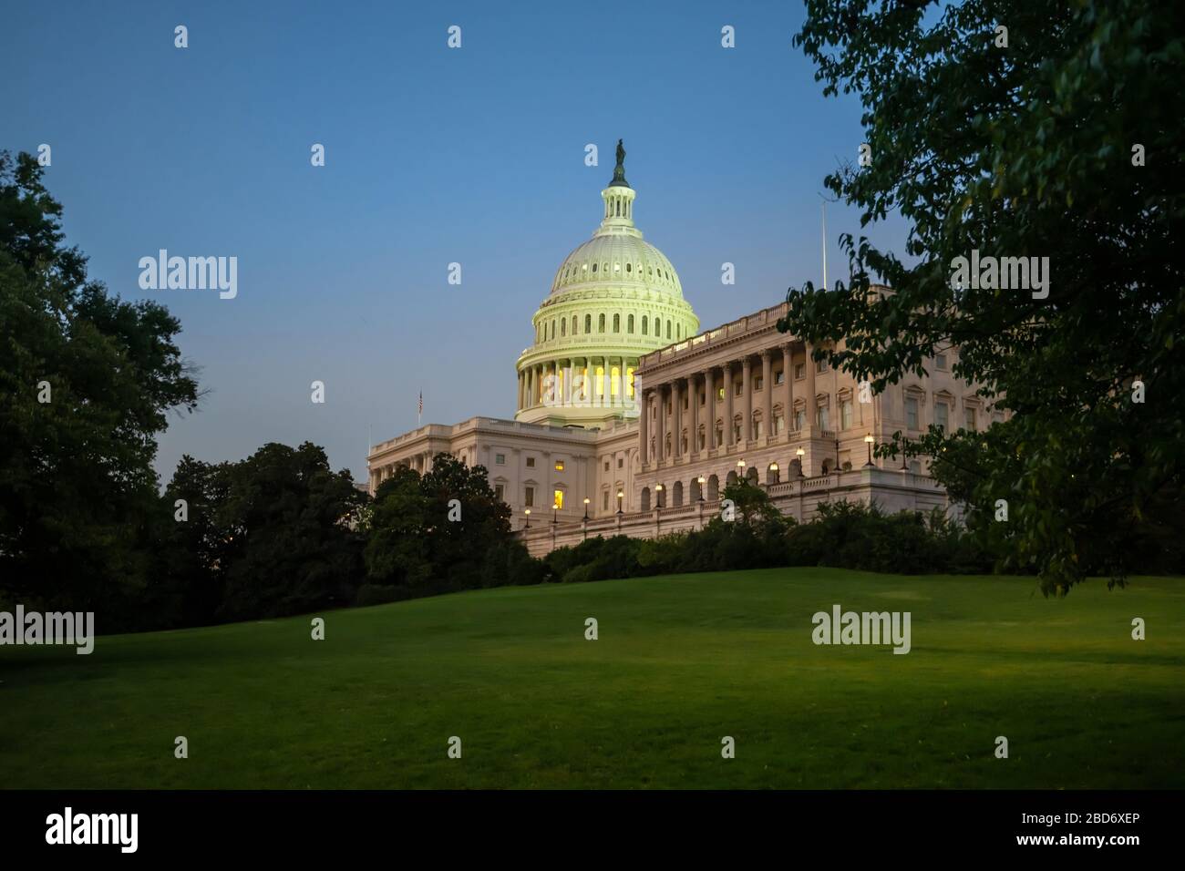 The United States Capitol building in Washington DC, United States of America Stock Photo