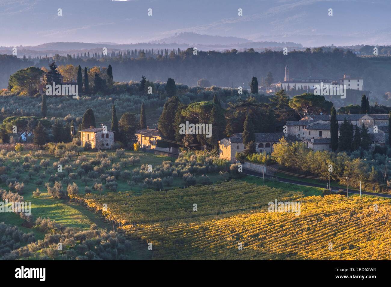 SanGimignano, Tuscany, Italy Stock Photo