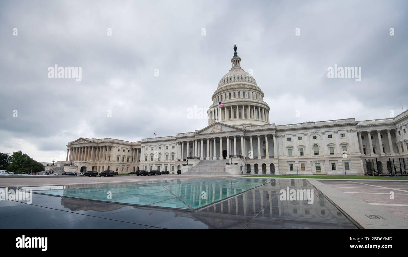 The United States Capitol building in Washington DC, United States of America Stock Photo