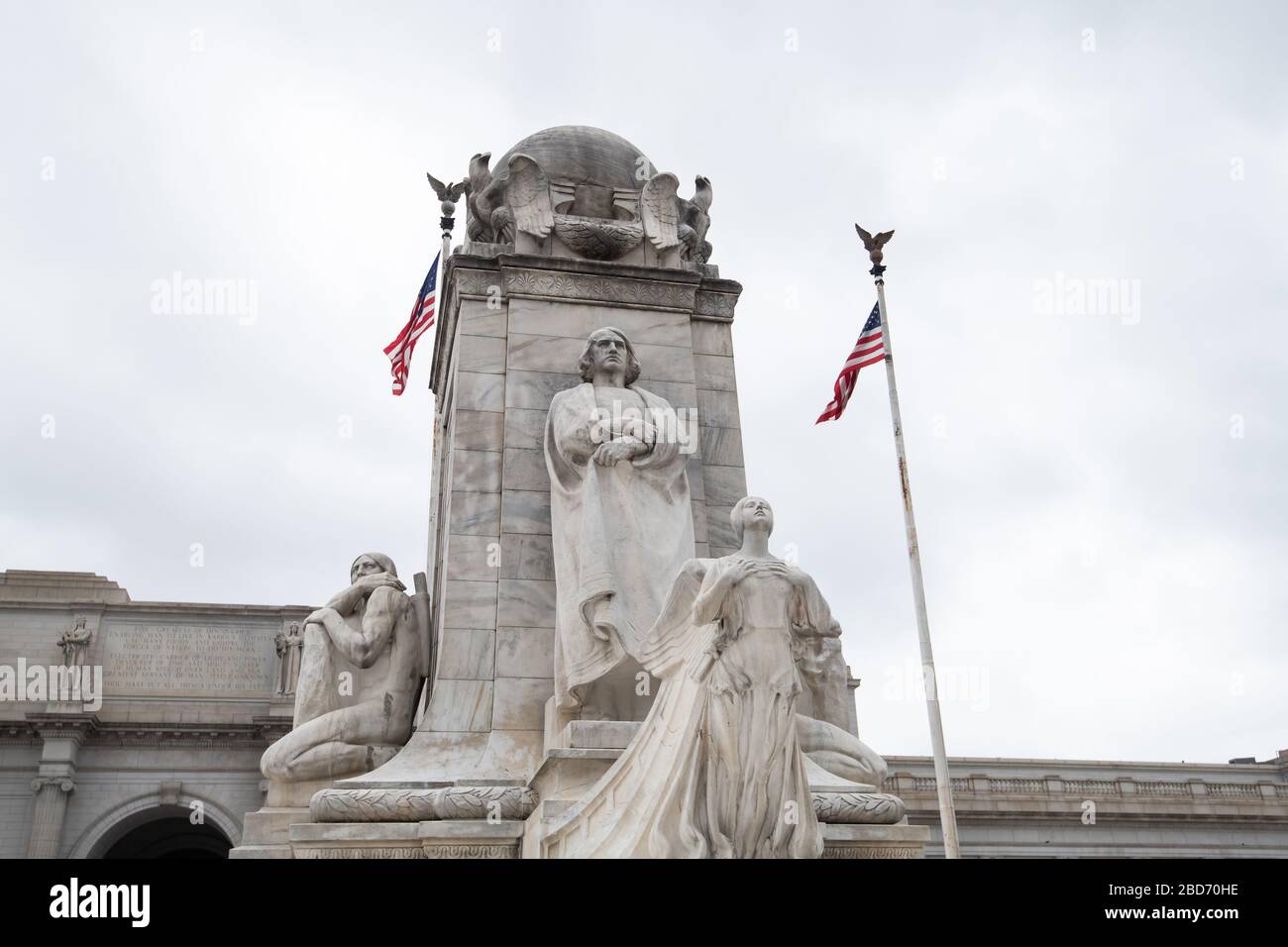 Statues in Washington DC Stock Photo Alamy