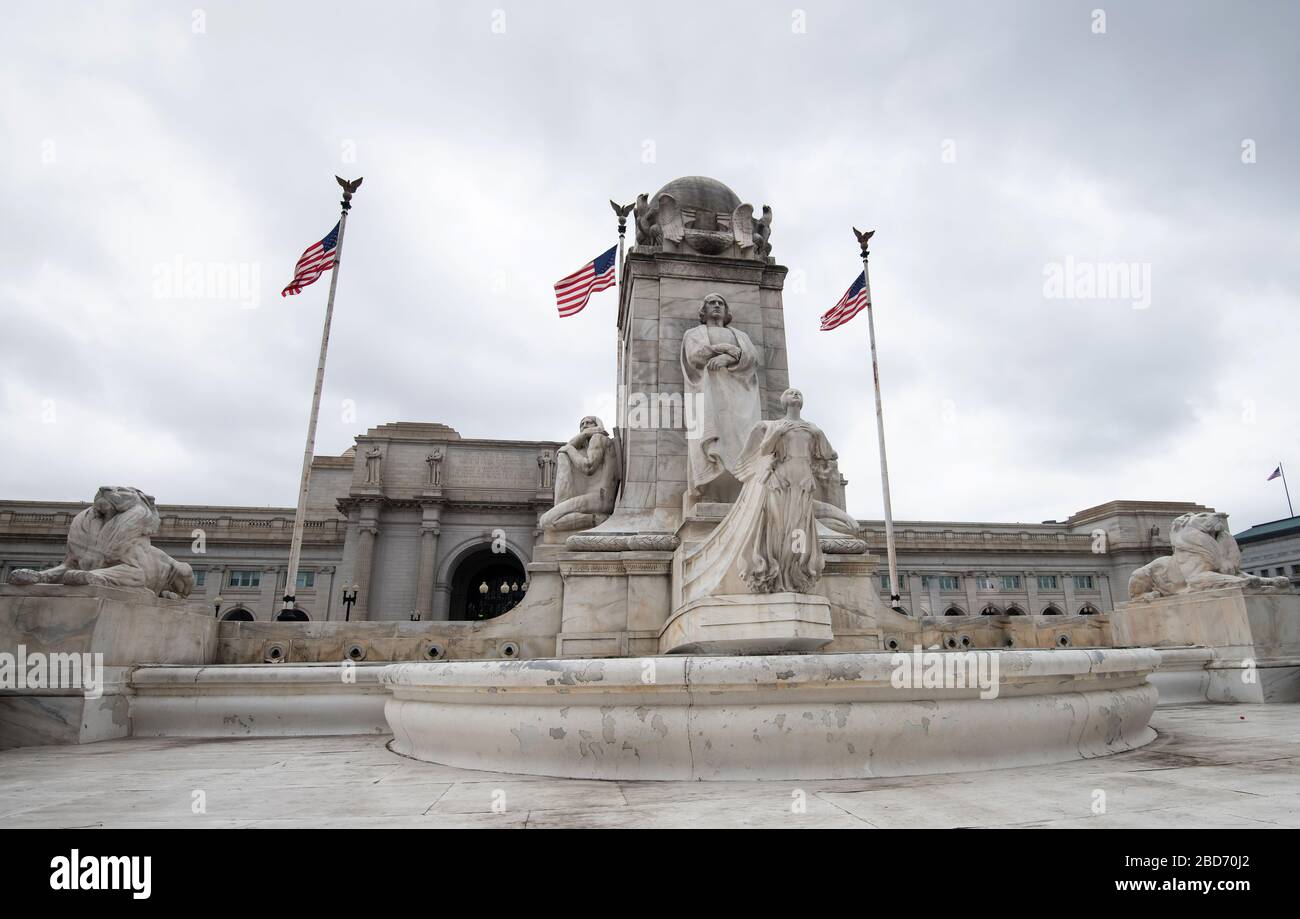 Statues in Washington DC Stock Photo Alamy