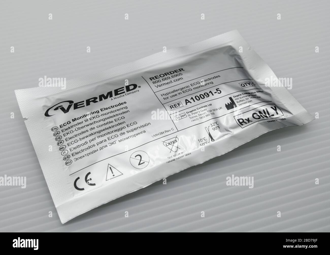 Vermed EMS Electrodes 12 Lead ECG Kit, 54 OFF