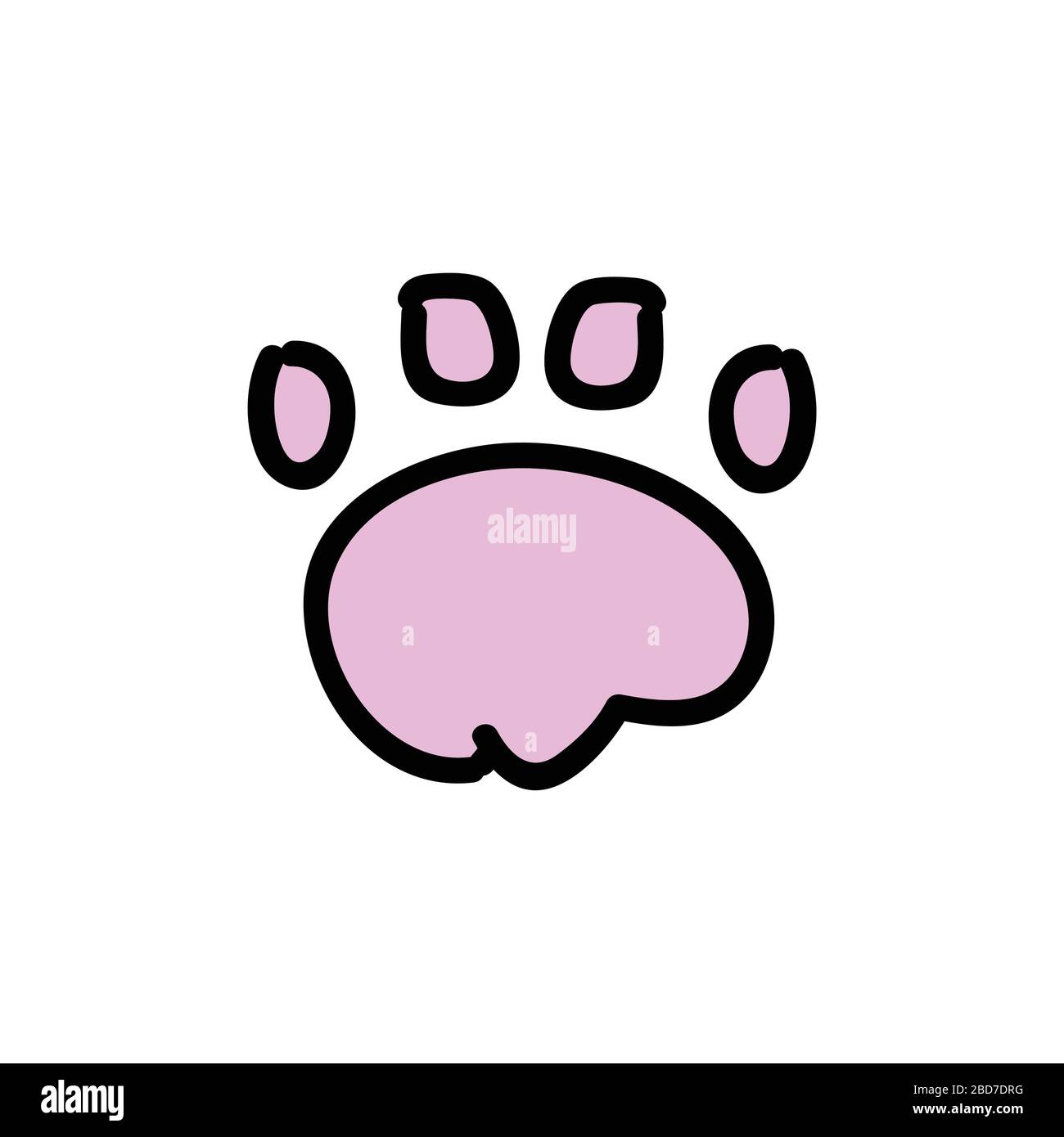 Cute cartoon dog paw print vector clipart. Wildlife animal foot print for dog lovers. Stylized fun kids nature trail. Illustration mark. Isolated claw Stock Vector Image & Art - Alamy Cute Cartoon Dog Paw Print Vector Clipart. Wildlife Animal Foot Print For Dog Lovers. Stylized Fun Kids Nature Trail. Illustration Mark. Isolated Claw Stock Vector Image & Art - Alamy