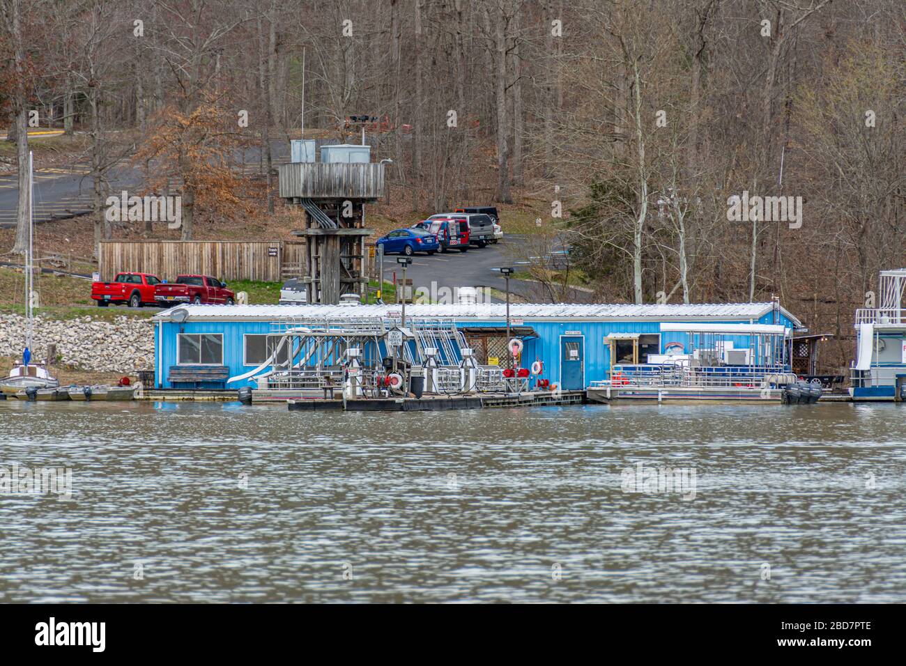Marina on Cave Run Lake in Kentucky Stock Photo Alamy