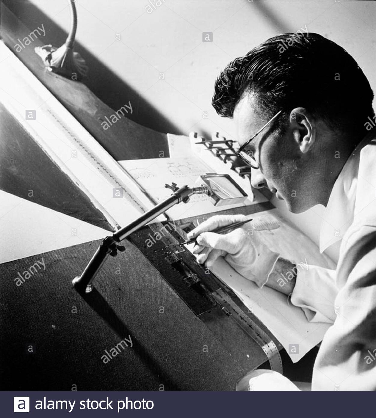 Norman Mclaren Of The Animation Department National Film Board