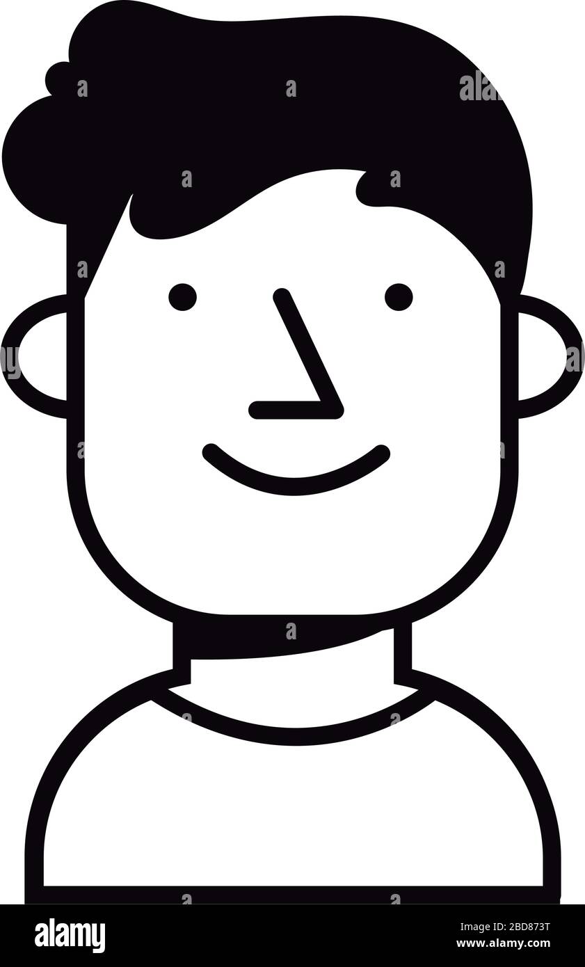 young man avatar character icon Stock Vector Image & Art - Alamy