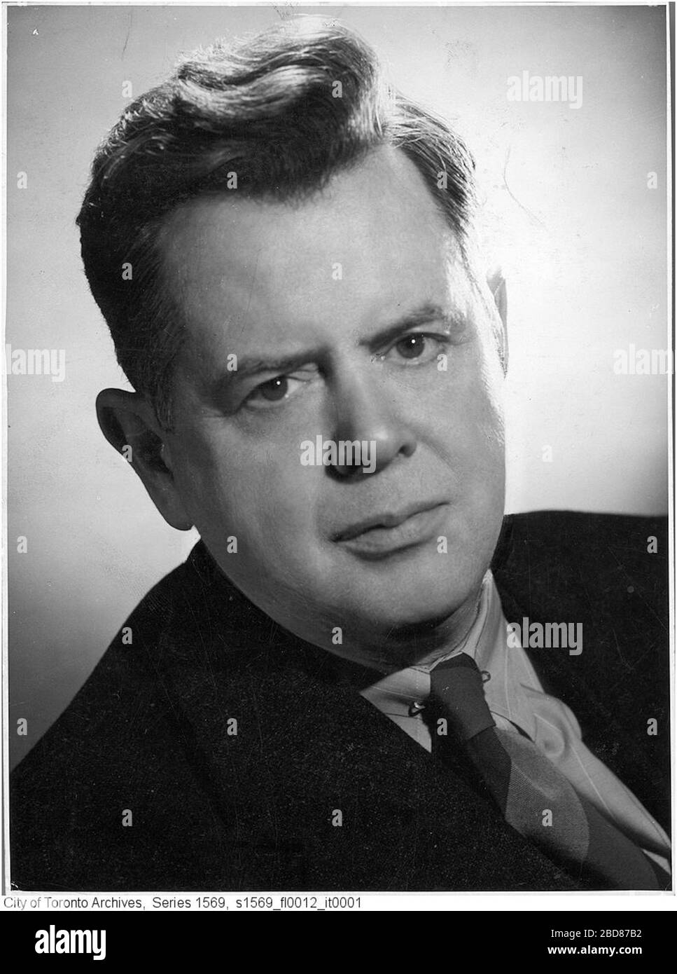 English Portrait Photograph Of Sir Ernest Macmillan In 1940 By Noel Rubie 18 July 11 10 49 50 This Image Is Available From The City Of Toronto Archives Listed Under The Archival Citation Fonds